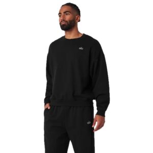 alo letter sweatshirt set