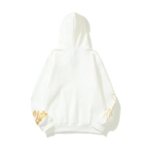 jordan hooded graphic sweatshirt（black and white）