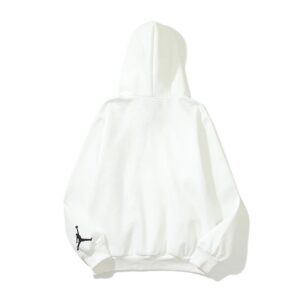 air jordan hoodie for teens（white and black）