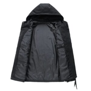 nike men's casual jacket +red and black