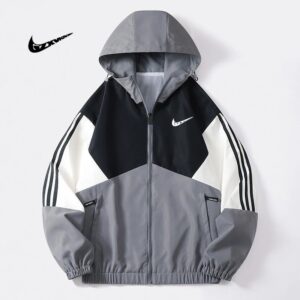 nike spring fall couple hooded jacket+multiple colors