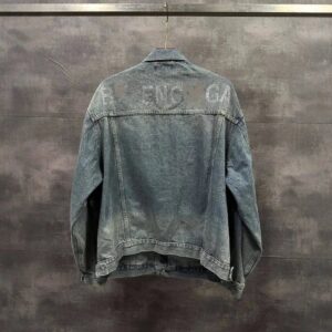 2023 autumn crystal denim jacket