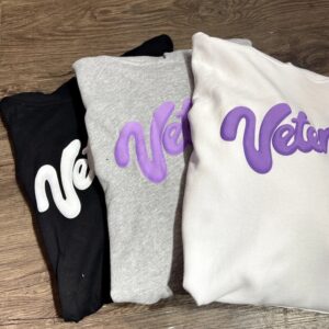 vetements letter print hoodie multicolor