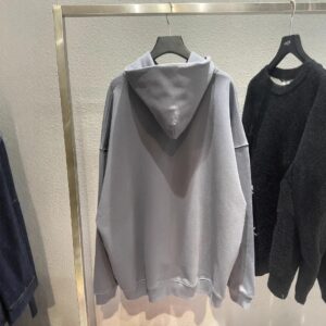 balenciaga band print hoodie