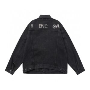 2023 autumn crystal denim jacket