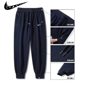 nike casual knit jogger pants+three colors