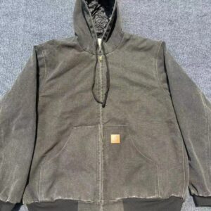 carhartt canvas hooded jacket multi