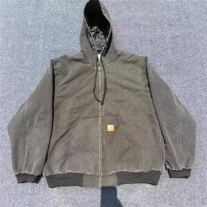 carhartt canvas hooded jacket multi