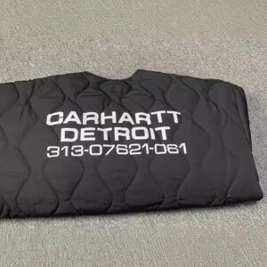 carhartt quilted jacket, black