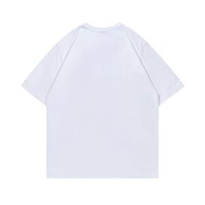 air jordan 2025 spring air print t shirt (white and black)