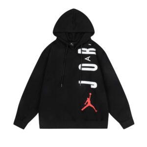 air jordan 2025 fall winter hoodie (white and black)