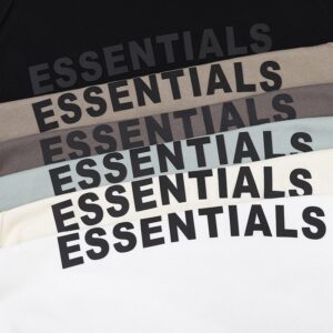 essentials logo hoodie