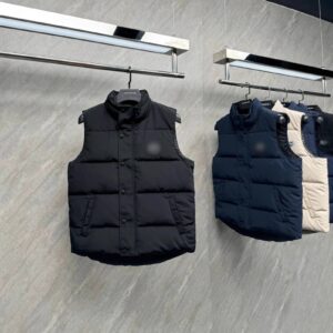 canada goose vest multi color