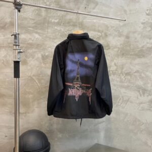 metallic eiffel tower jacket