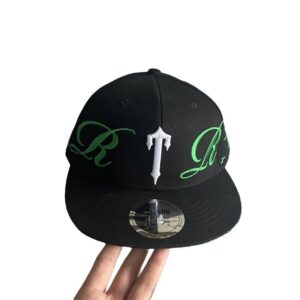 trapstar script hat multicolor