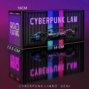 wireless cyberpunk rc car, multi color