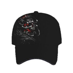 stylish skull headwear