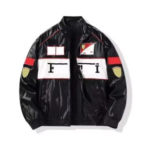 bmw racing jacket black