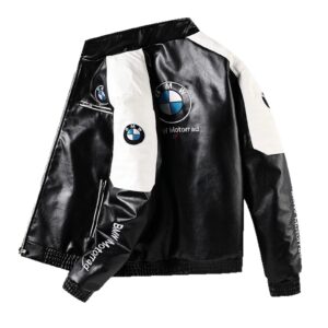 bmw racing motorcycle jacket multicolor