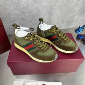 gucci re motion sneakers green