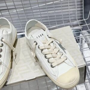golden goose vstar2 sneakers white