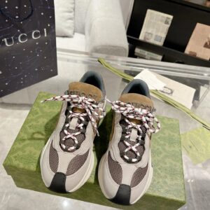 gucci run sneakers grey