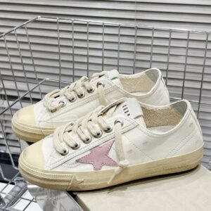 golden goose vstar2 sneakers white pink
