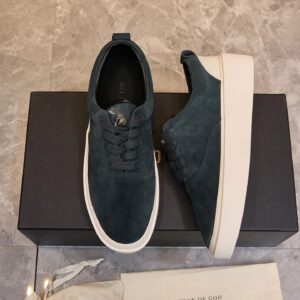 fear of god fog101 suede sneakers ​​navy