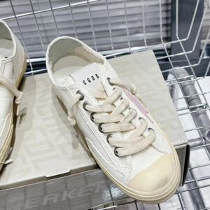 golden goose vstar2 sneakers white pink