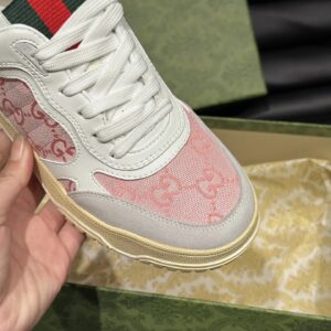 gucci re web sneakers pink