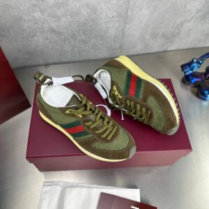 gucci re motion sneakers green