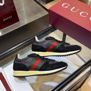 gucci re motion sneakers black