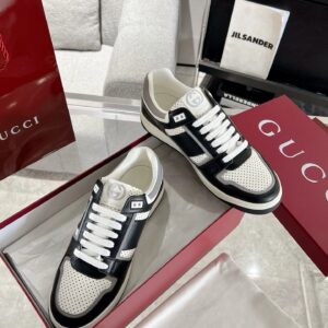 gucci sneakers black grey