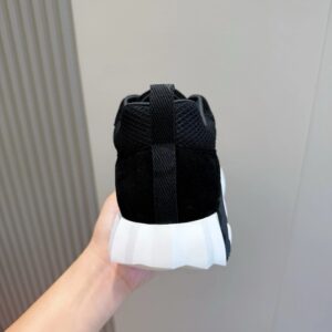 hermes bouncing sneakers black white