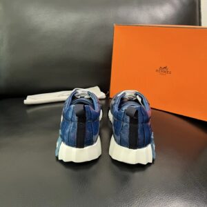 hermes bouncing luxury sneakers blue