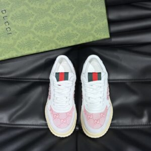 gucci re web sneakers pink