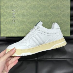 gucci re web sneakers white