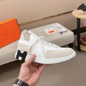 hermes lift slip ons sneakers white