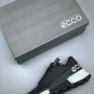 ecco black running shoes