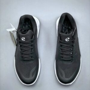 ecco black running shoes