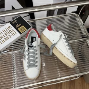 golden goose hi star sneakers red tail
