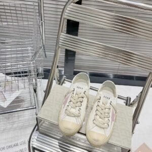 golden goose vstar2 sneakers white pink
