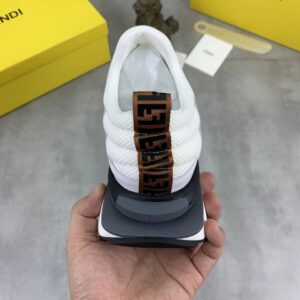 fendi new driving shoes white
