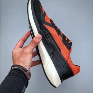 ecco lightweight sneakers orange