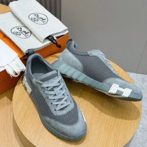 hermes bouncing sneakers grey