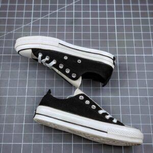 essentials x converse 1970s canvas shoes black