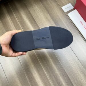 ferragamo trendy napa leather canvas sneakers beige