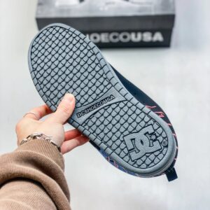 dc shoes street style sneakers, black