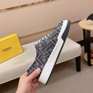 fendi new sneakers black gray