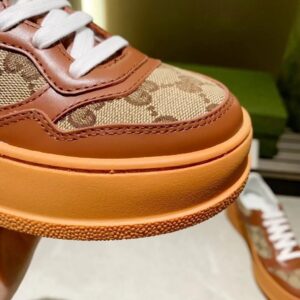 gucci casual sneakers brown